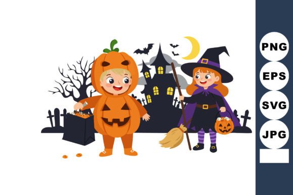 Download Children Dressed in Halloween Costumes P - Halloween costumes Collection