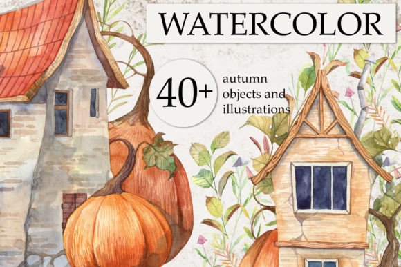 Download Cute Pumpkin Themed Houses Collection - Theme Collection